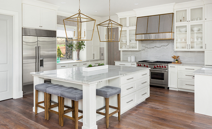 Renovation Experts for All-White Kitchens